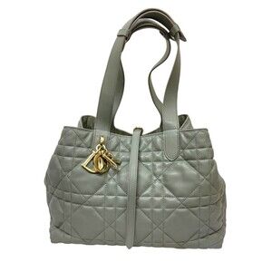 Christian Dior Medium Toujours Handbag Gray One
